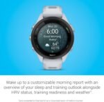 Garmin Forerunner 265S Running Smartwatch for Unisex, 42 mm Size, Whitestone/Neo Tropic - Image 2