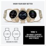 GARMIN Venu 4-41mm, Light Sand Leather | AMOLED GPS Smartwatch with Up to 10 Days of Battery Life | Advanced Health & Fitness Features | Bright LED Flashlight, Advanced Sleep Tracking - Image 2