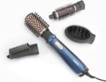 BaByliss Air Styler Pro 1000, 38mm Thermal Brush With 2, 2m Swivel Cord, Rotating 50mm Soft Bristle Brush With 2 Heats Plus A Cool Setting lightweight Design & Salon-quality Results, AS965SDE (Blue) - Image 3