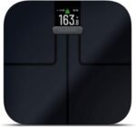 GARMIN Index S2 Smart Scale - Black | Highly Accurate Premium BMI Weighing Scale | Digital Weighing Scale with LED Display for Fitness Tracking