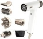 Shark SpeedStyle Rapid Gloss Finisher and High Performance Dryer with Storage Bag, 5 Styling Attachments, for All Hair Types, No Flying Hair or Heat Damage,...