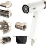 Shark SpeedStyle Rapid Gloss Finisher and High Performance Dryer with Storage Bag, 5 Styling Attachments, for All Hair Types, No Flying Hair or Heat Damage,...