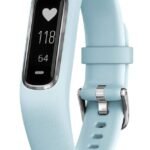 GARMIN VIVOSMART 4 AZURE BLUE WITH SILVER HARDWARE