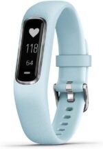 GARMIN VIVOSMART 4 AZURE BLUE WITH SILVER HARDWARE